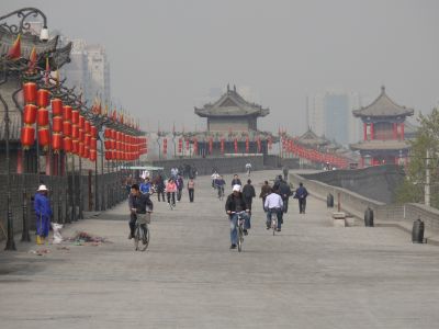 Sur les remparts de Xi'an