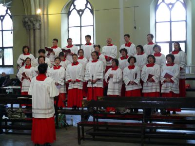 La chorale de la cathédrale Saint-Ignace
