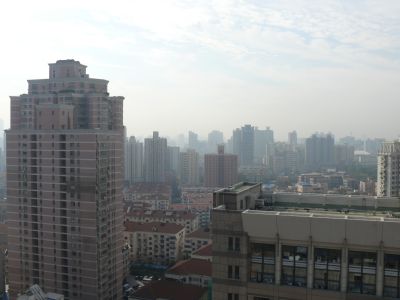 Shanghai vu depuis le SICCAS