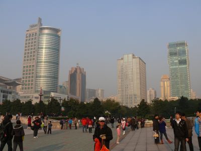 Centre-ville près du Shanghai Museum