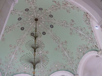 Plafond décoré, de style russe