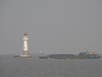 Bateaux sur le Yangzi Jiang