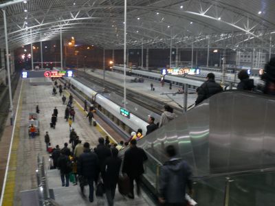La gare Nord de Shanghai