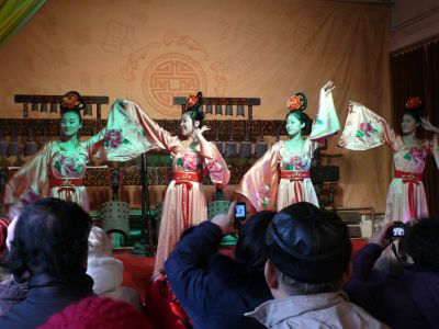 Danses chinoises dans le parc Beihai