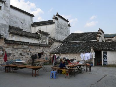 Vue du village de Hongcun