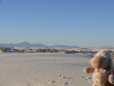Les dunes de White Sands.